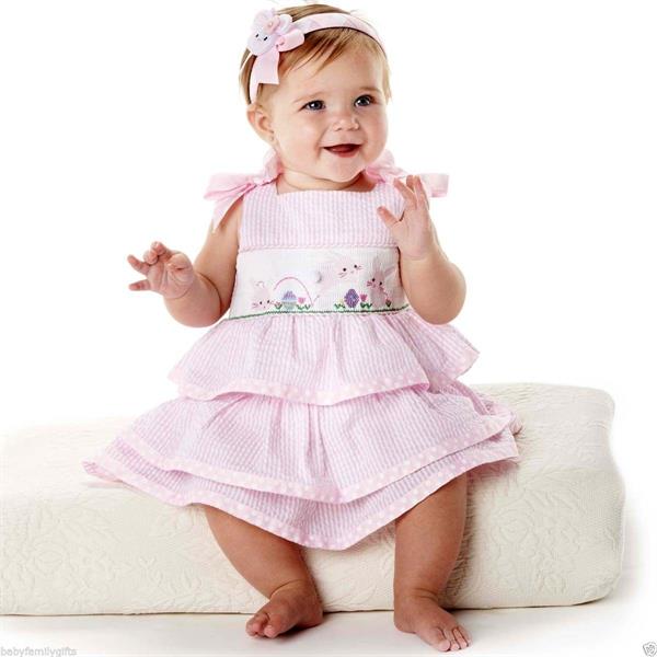 Girl Smocked Dress